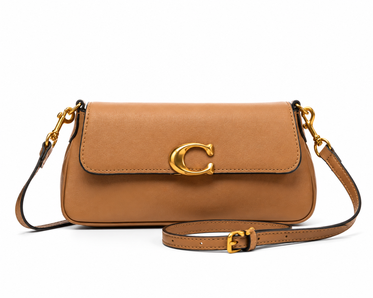 ALdino C-Lock Shoulder Bag – Premium Leather