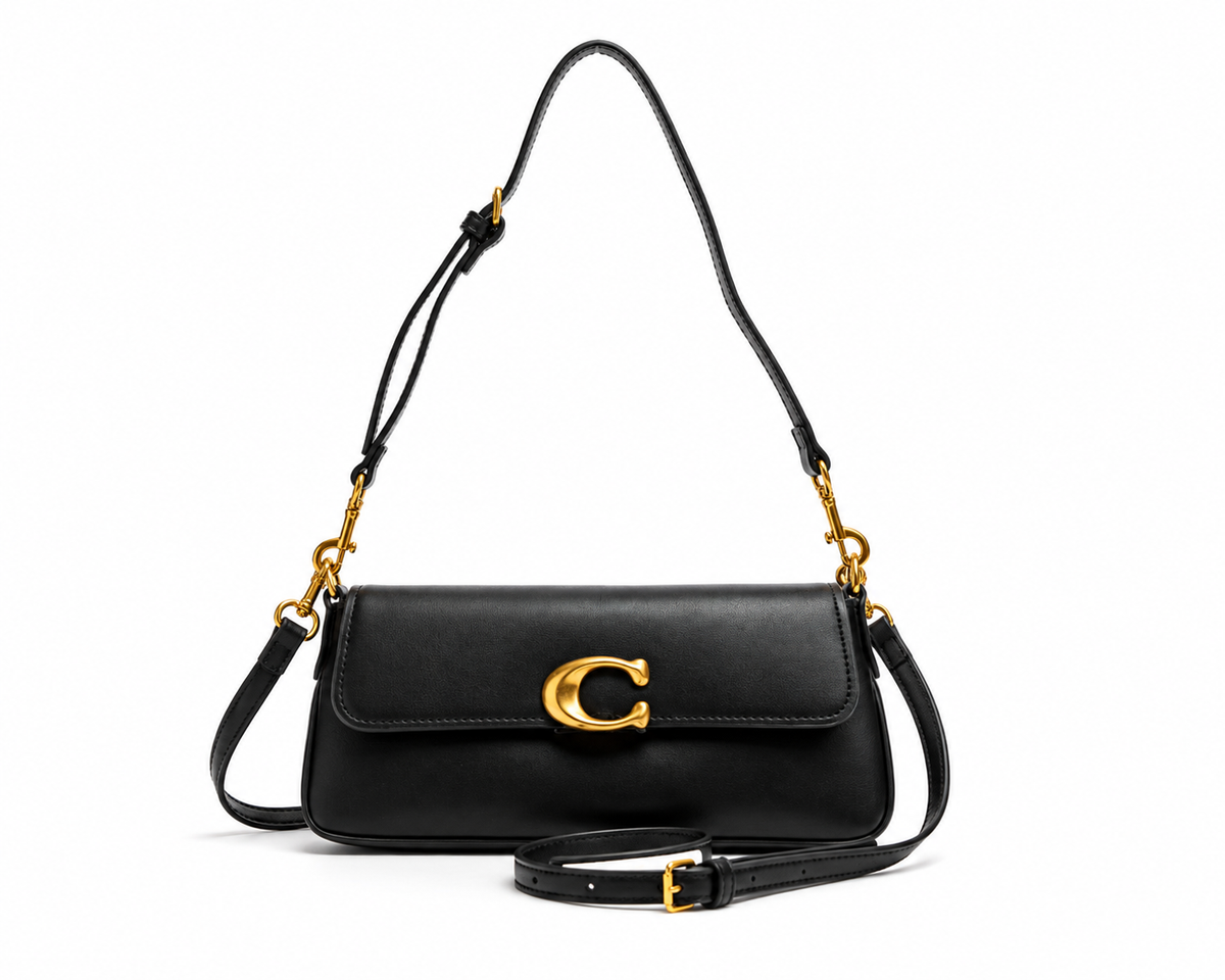 ALdino C-Lock Shoulder Bag – Premium Leather