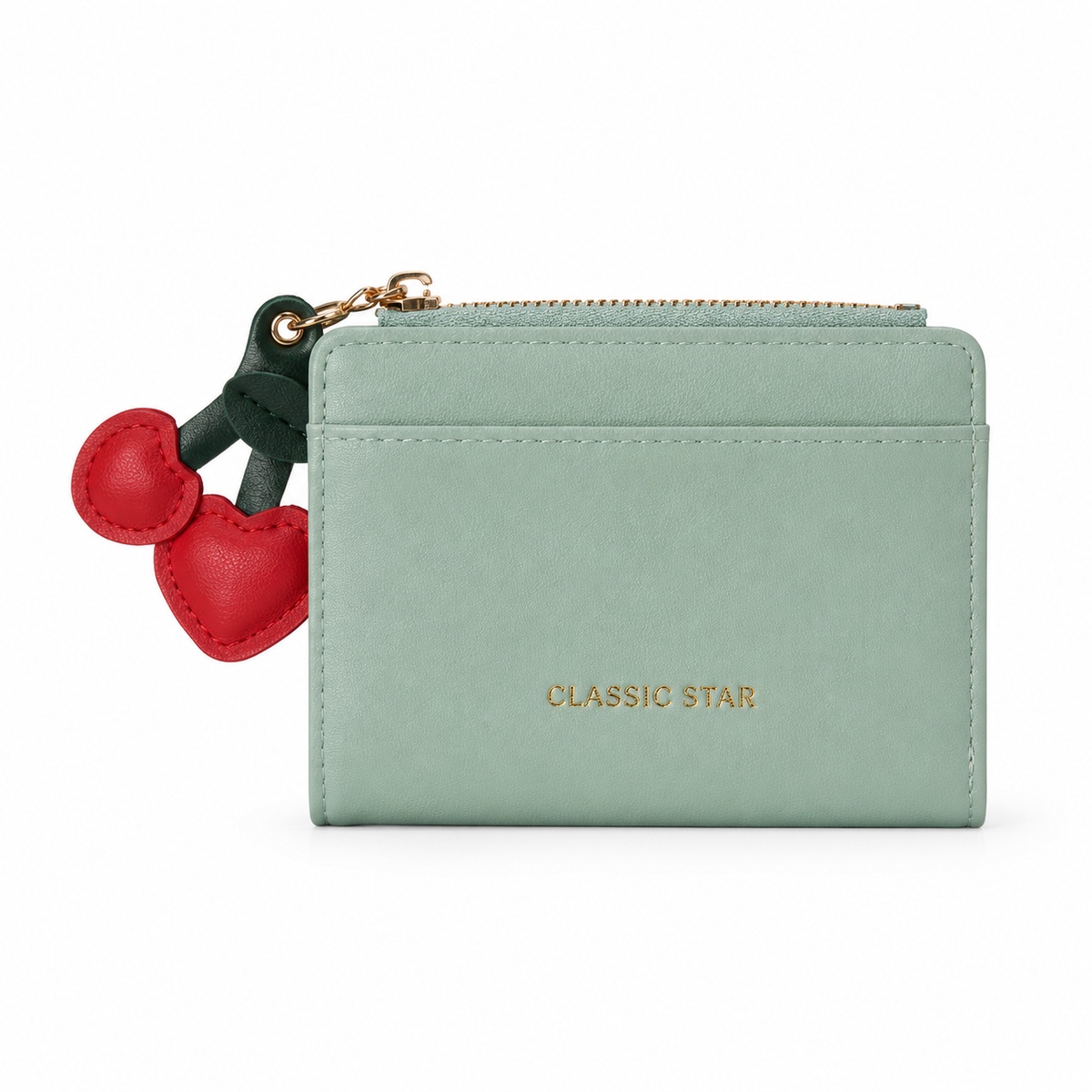Classic Star Double-Zip Card Holder