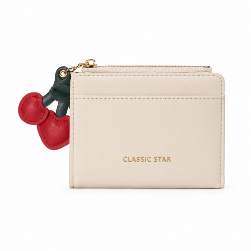 Classic Star Double-Zip Card Holder